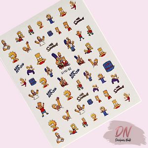 cartoon stickers ☆28 styles simpsons