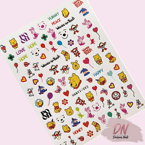cartoon stickers ☆28 styles pooh