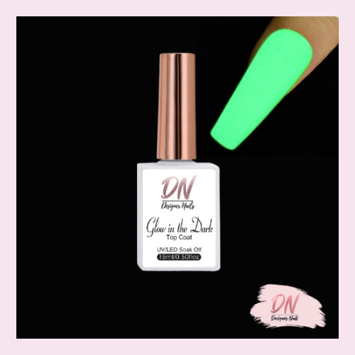 Glow in the dark sales nail polish top coat