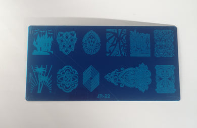 stamping plate 22