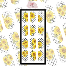 Load image into Gallery viewer, decals - flowers/plants lv sunflower
